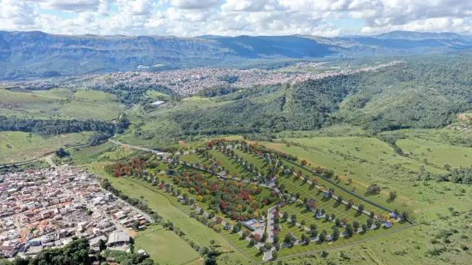 Vista da Guarita de Segurança e Controle de Acesso
